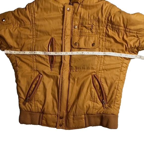 Henri Christian Paris vintage 6 pockets mens cargo bomber jacket - Picture 4 of 12